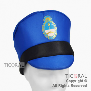 SOMBRERO POLICIA  ALTO JERSEY x 1